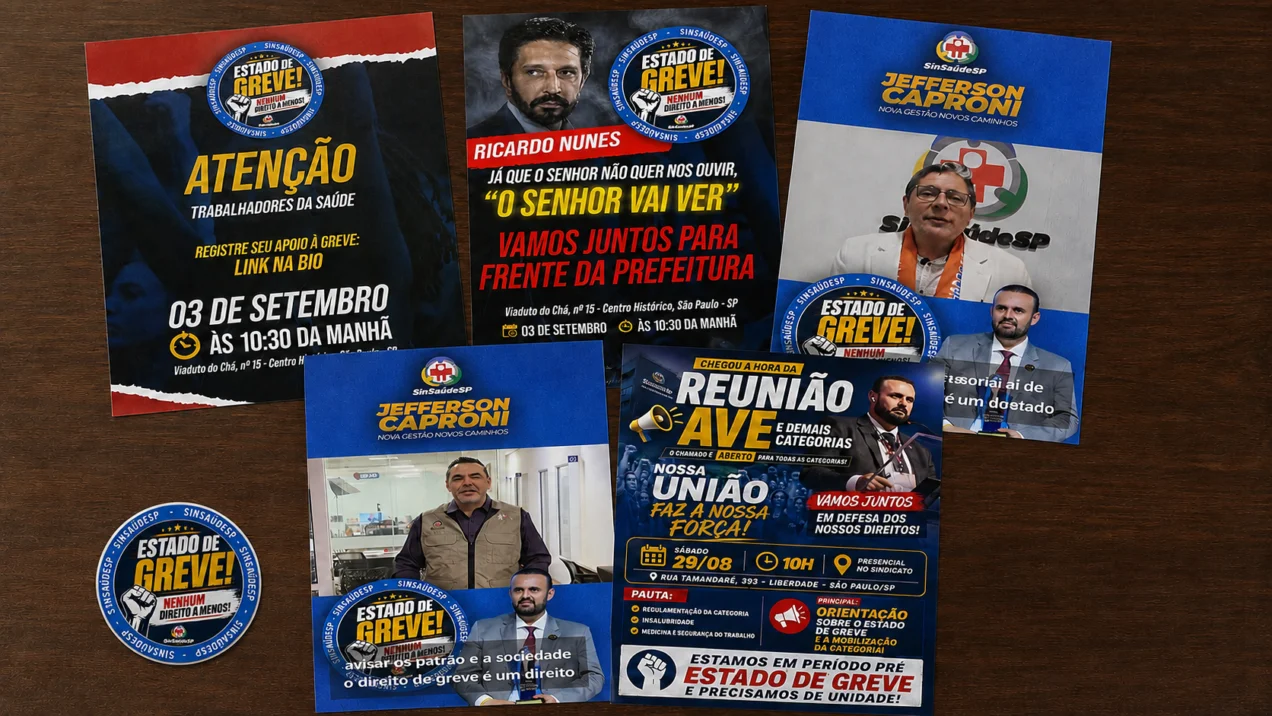 Trabalhadores da saúde anunciam paralisação em São Paulo