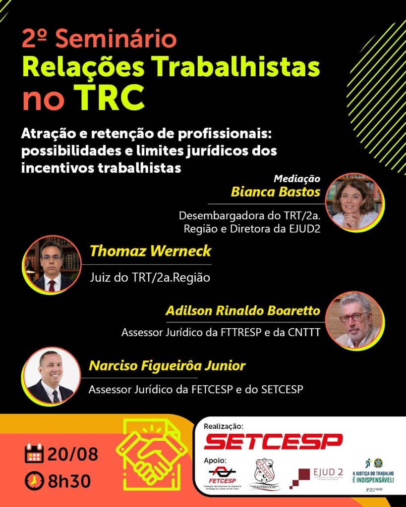 Seminário debate relações do trabalho no transporte
