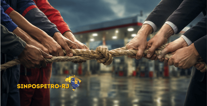 Frentistas do RJ intensificam mobilização por ganho real