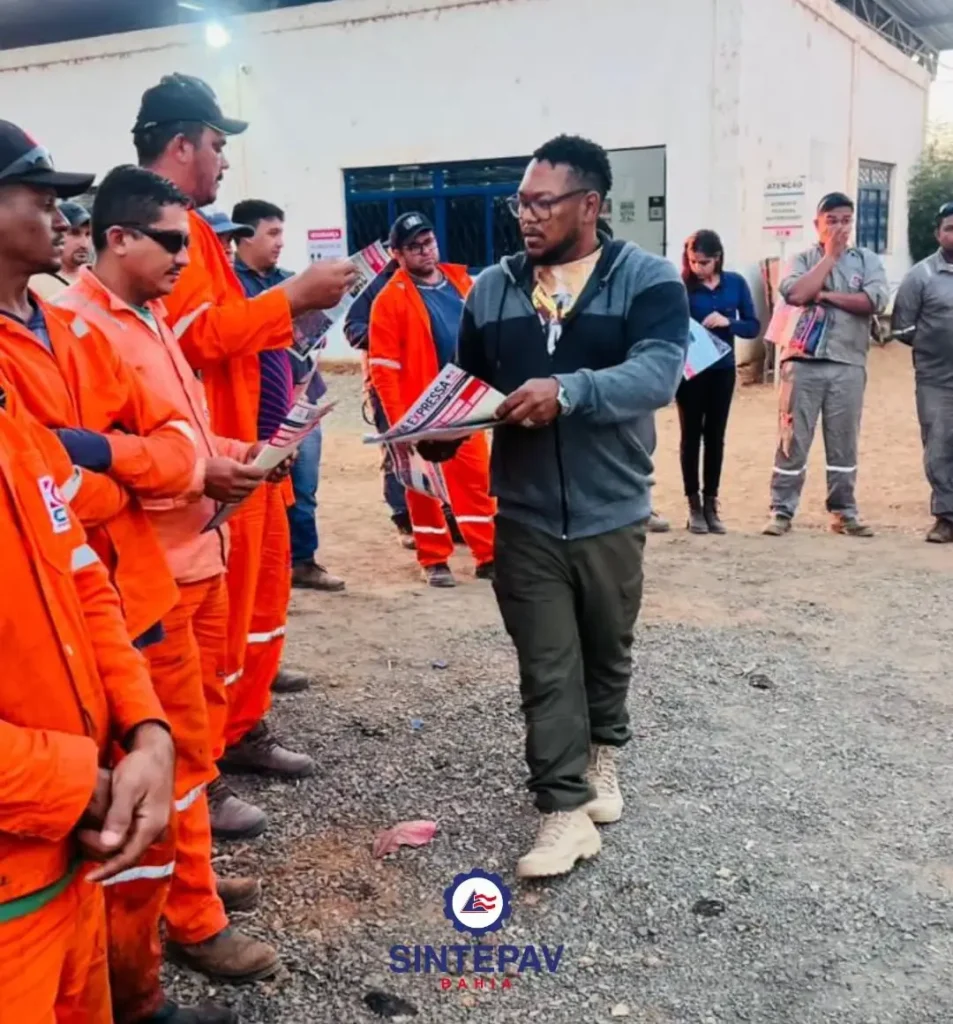 Sintepav Bahia amplia presença nos canteiros de obras