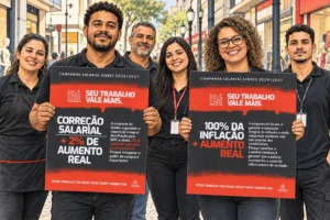 Sindec reivindica inflação e 2% de ganho real aos comerciários