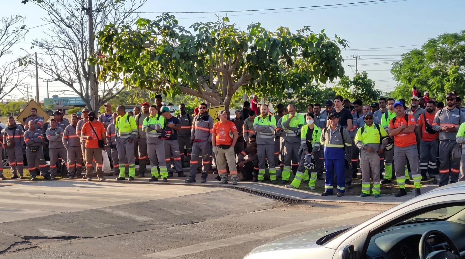 Ato lembra operários mortos e reforça luta por segurança
