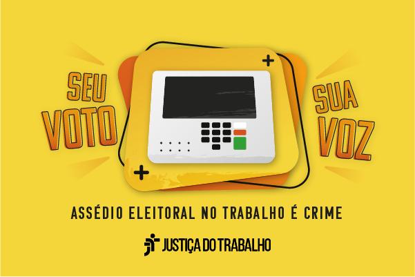 MPT registra 463 denúncias de assédio eleitoral em 2026