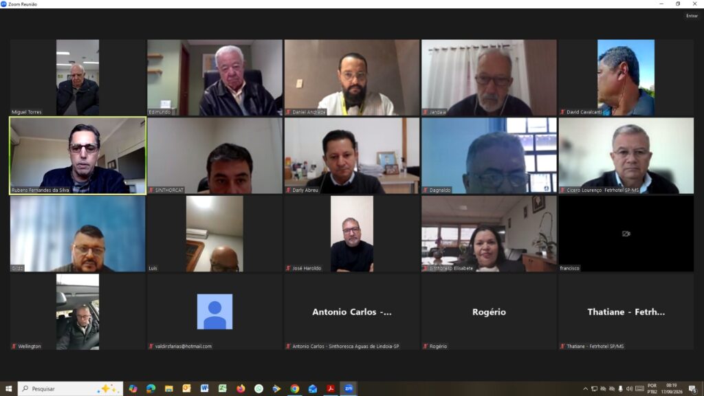 Sindicalistas debatem conjuntura e mobilização dos hoteleiros