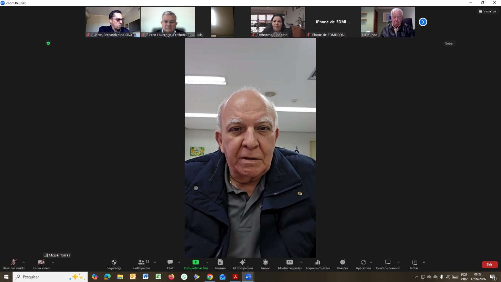 Sindicalistas debatem conjuntura e mobilização dos hoteleiros