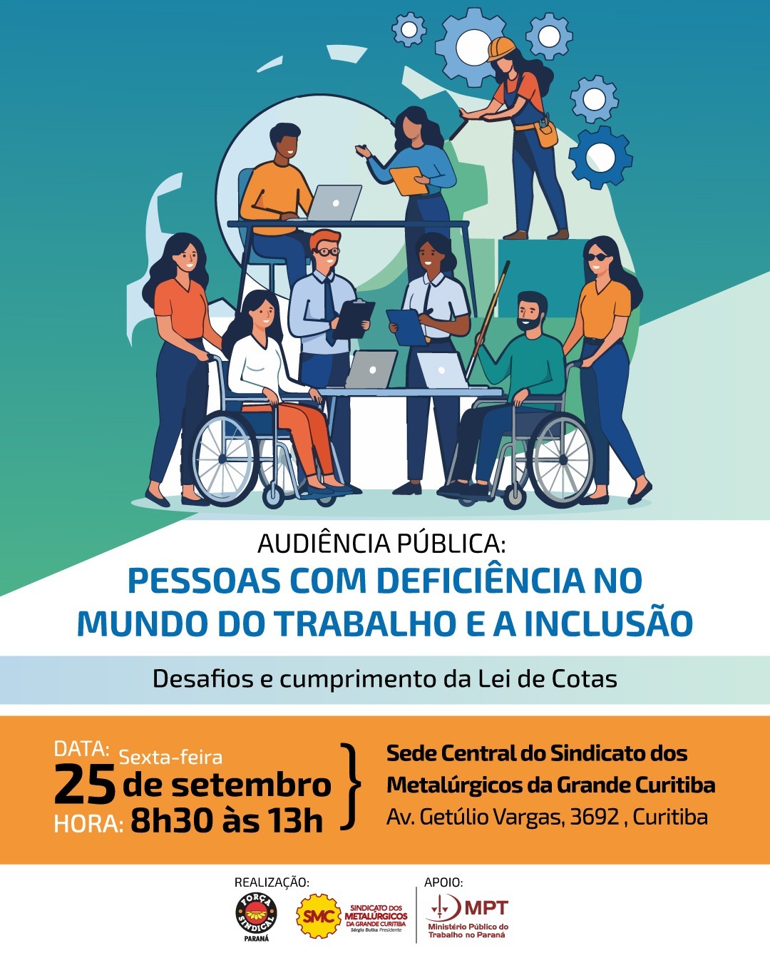 Metalúrgicos debatem inclusão de pessoas com deficiência