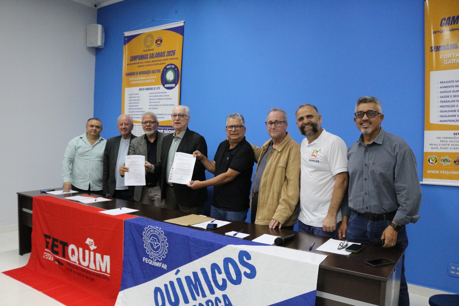 Químicos entregam pauta à Fiesp e iniciam negociações