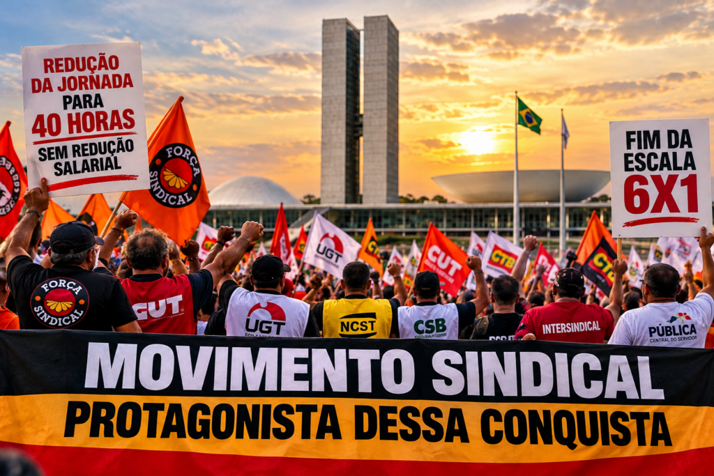 Miguel Torres destaca luta sindical pela jornada de 40 horas