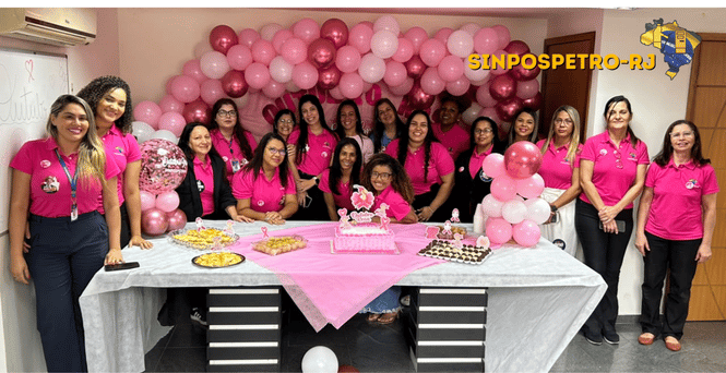 Sinpospetro RJ reforça luta pelos direitos das mulheres